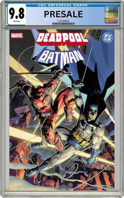 CGC 9.8 Marvel/DC Deadpool/Batman #1 3rd Print Adam Kubert Variant PRESALE