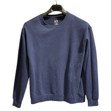 Fruit of the Loom Men's Crewneck Sweatshirt - Navy Blue - Size Large