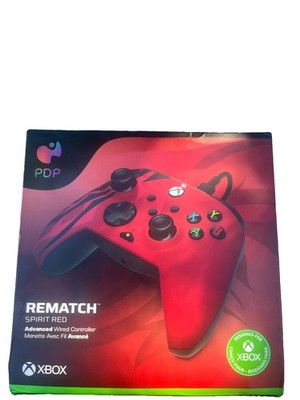 PDP Wired   Xbox Controller   Rematch Spirit Red Style   New in Box