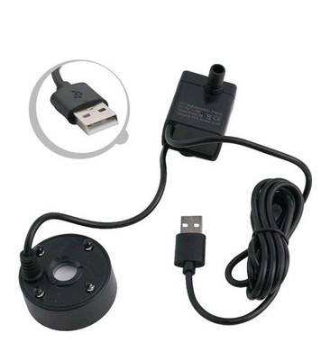 5V USB Mist Maker Fogger With LED Lights Fog Maker Machine 