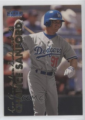 1999 Fleer Tradition Update Chance Sanford #U-36 0e06