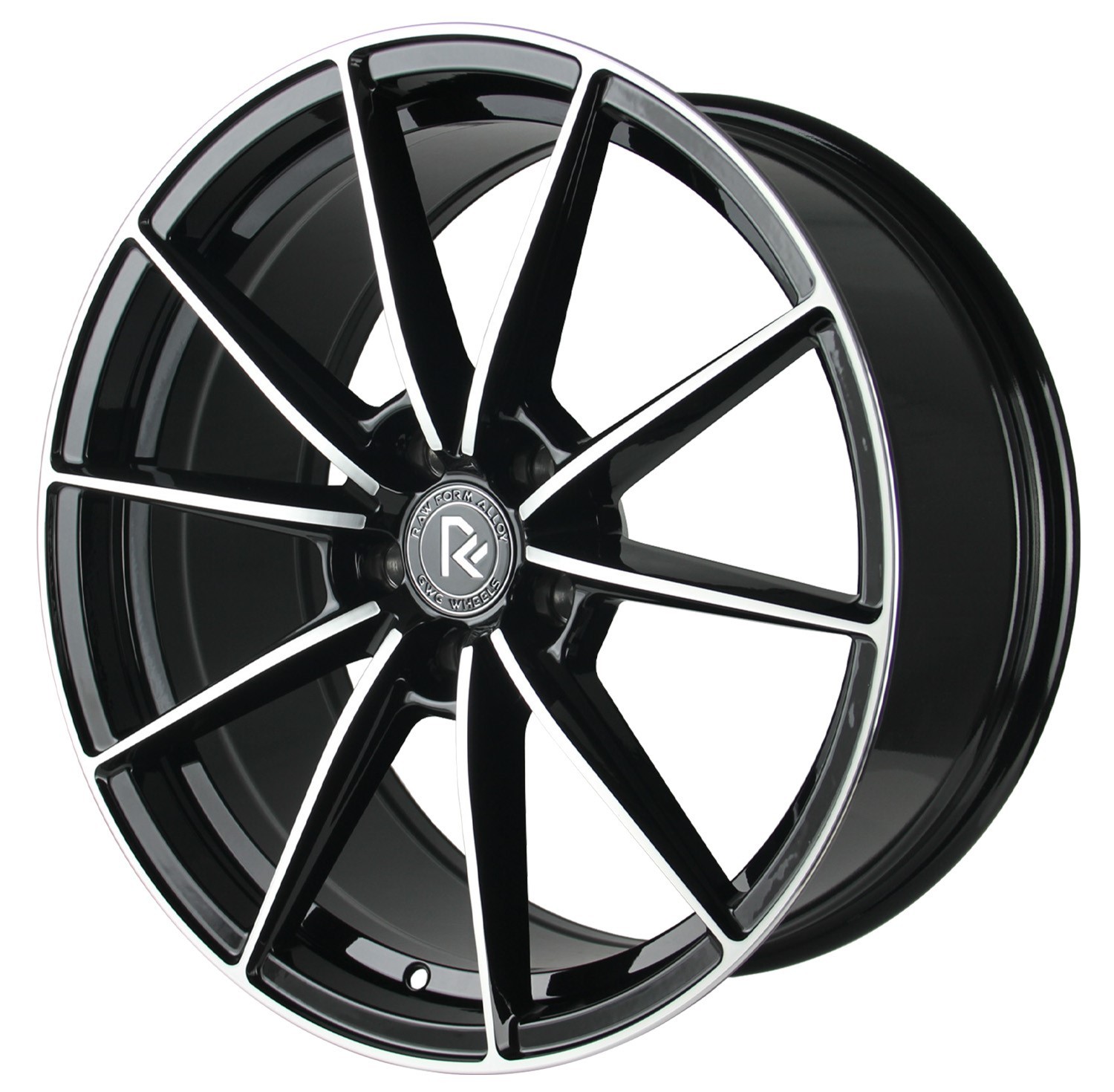 GWG RF7 19 inch Black Rim fits MASERATI COUPE 4200 2002 - 2006