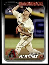Justin Martinez RC 2024 Topps #325 Arizona Diamondbacks 29286 Baseball Card