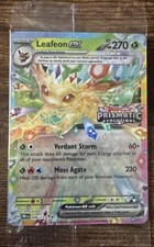 Pokémon TCG Evoluzioni Prismatiche Leafeon ex 006/131 carta promo timbrata SIGILLATA