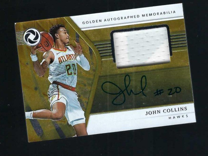 2018-19 Panini Opulence John Collins Signature Auto #/79 Hawks