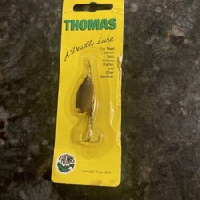 Thomas Special Spinn 1/6 Oz Nickel/Gold NOS