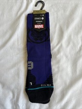 Stance Marvel Black Panther Crew Socks Medium M (MEN 6-8.5)