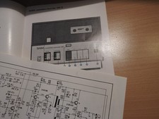 Saba cassetten-recorder 320 G Bedienungsanleitung + Schaltbild