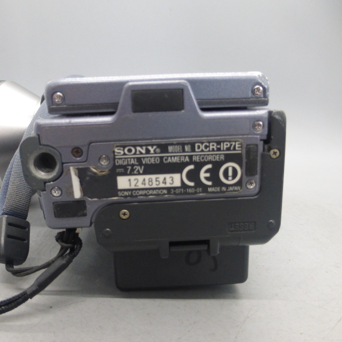 Sony Handycam DCR-IP7E Handheld MicroMV Camcorder Blue Tested | eBay