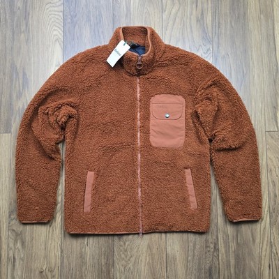 Barbour Moor Fleecejacke Herren Größe Small/Medium Relaxed Fit Neu Mit Etikett