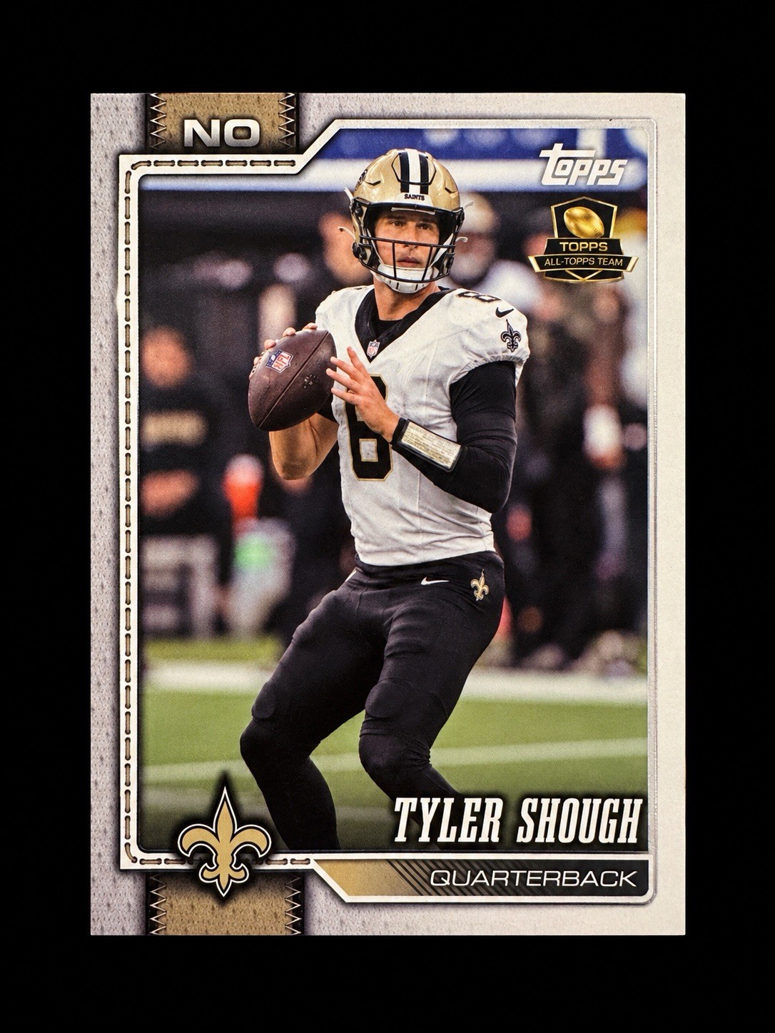 2026 Topps Flagship #145 Tyler Shough New Orleans Saints NFL