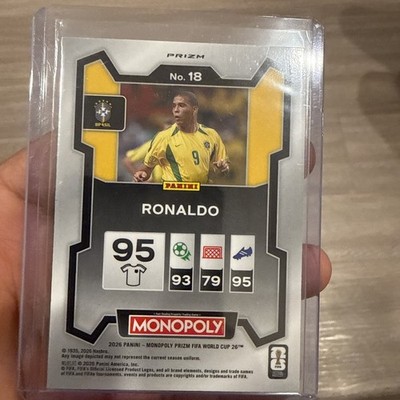 Ronaldo 2026 Panini Prizm Monopoly FIFA World Cup #5 Blue wave