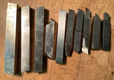 Machinist Tool Lot. 10 HSS Lathe Tools, Mo-Max 5/8”, Vasco Supreme 1/2”, etc.