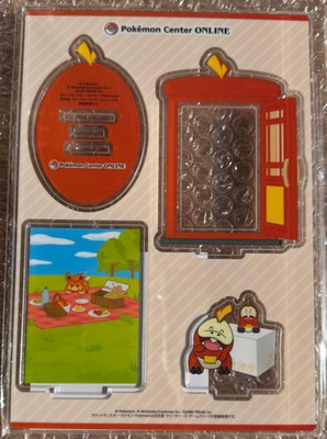 Pokémon acrylic stand Hogator Fuecoco & Pamo Pawmi Pokémon Center ONLINE A prize