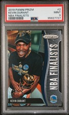 Kevin Durant 2019 Panini Prizm Card #2 NBA FINALISTS