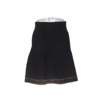 Zara Knit, Rock, Größe: M, Schwarz, Polyamid/Polyester/Viskose, Einfarbig #y7c
