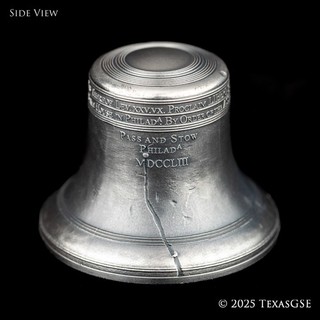2019 $25 Cook Islands 4oz .999 Antiqued Silver The Liberty Bell