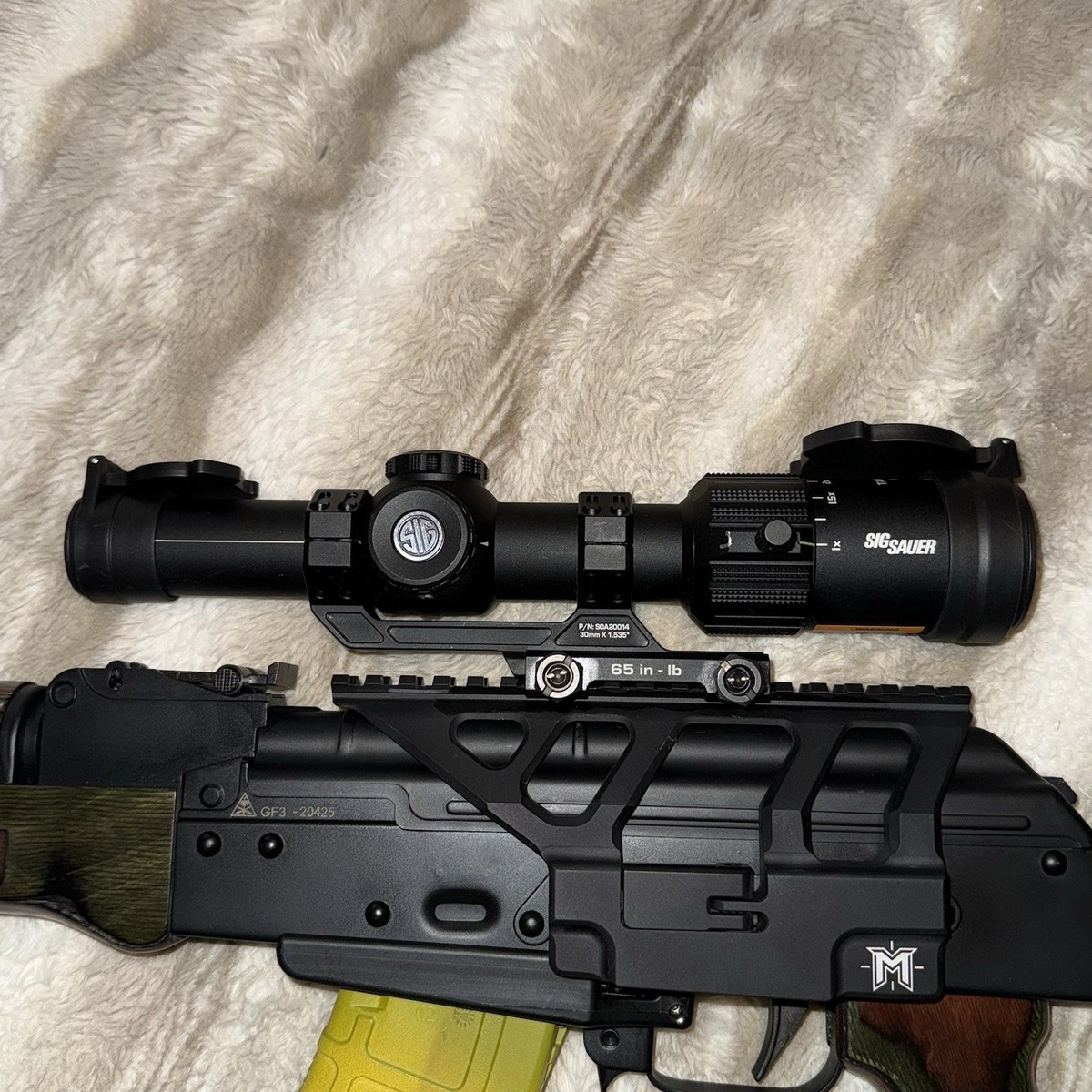 SIG SAUER TANGO-MSR LPVO 1-6x24mm Riflescoupe - Black (SOT61000