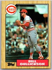 ⚾ 1987 Topps #489 Bill Gullickson Cincinnati Reds