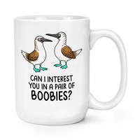 Gift Base 15Oz GroßE Keramik-Tasse Weiß Kaffeebecher Valentinstag Geschenk