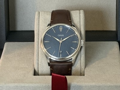 Oris Artelier Date Blue Dial 40mm Reference: 01 733 7721 4055-07 5 21 31FC