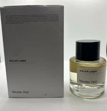 Massimo Dutti Solar Linen Eau de Parfum 3.38 oz New in Box