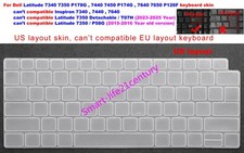 Keyboard Skin For Dell Latitude 7340 7350 P178G 7440 7450 P174G 7640 7650 P126F