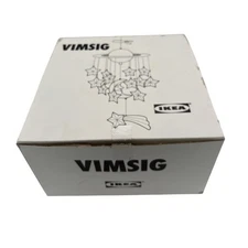 Vintage 1990 IKEA VIMSIG Space Mobile Comet Stars Saturn Rocket Baby Crib 