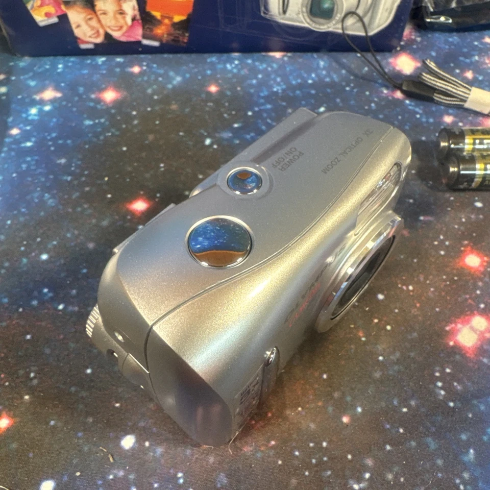 Olympus Camedia C-370 Zoom 3.2MP CCD Sensor Compact Digital Camera Digicam - Image 4 of 4