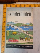 VINTAGE GERMAN CHILDRENS BOOK KINDERDUDEN MEIN ERSTER DUDEN 1959 Susanne Ehmcke