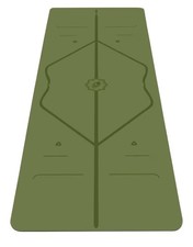 New Liforme Travel Yoga Mat Non Slip,  Lightweight Foldable 2mm, Olive
