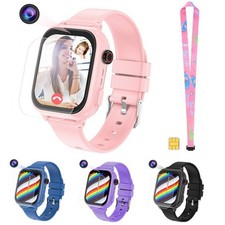 4G Kids Smart Watch with GPS SOS Call Alerts 2 Way Call Video Call Voice Chat