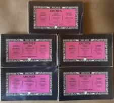 5 ARCHES 6 X 10 Travel Journal HOT PRESSED Watercolor Paper  NEW 🎨