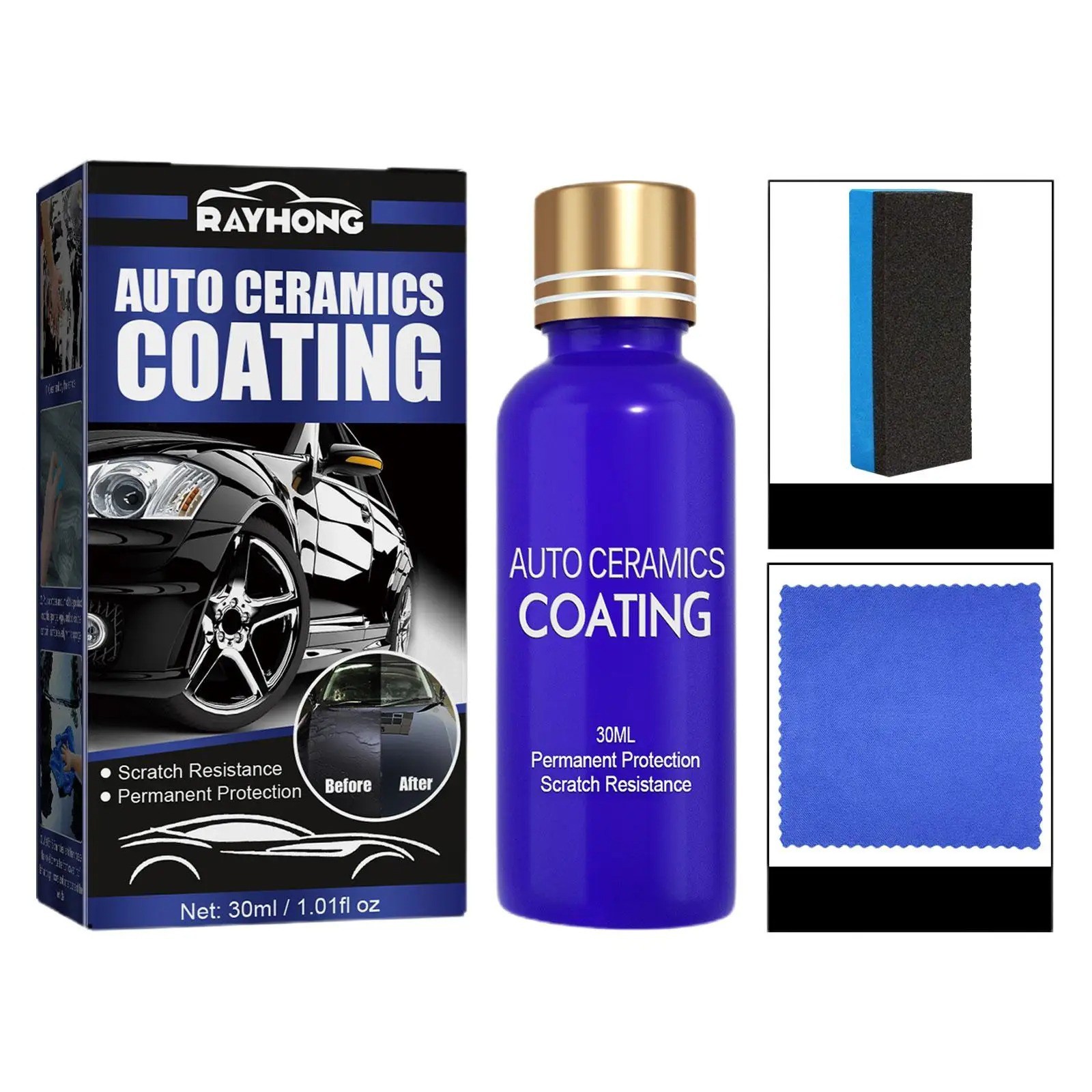 Micro-Molecule Crystal Auto Ceramic Coating Restoration Kit