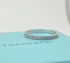 Tiffany & Co. Tiffany Novo diamond wedding eternity Band Ring Size K