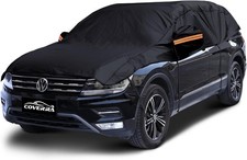 Half Car Cover Top Hail Protector Cotton Liner SUV M