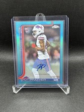 NFL Sports Card Lot - Autograph - Numbered Topps Chrome 2025