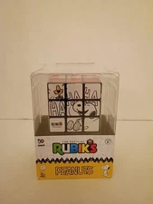 The Official Rubik’s Cube Peanuts Classic Moments Themed 3x3 Speed Cube HTF 8+