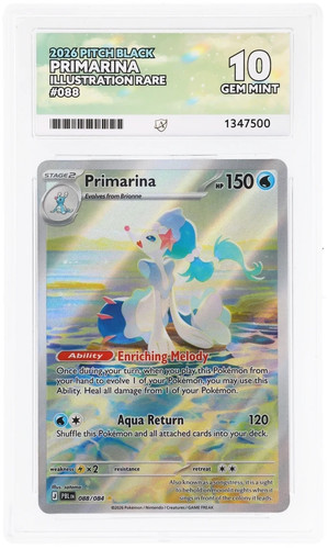 Primarina graded ACE 10 for sale on eBay