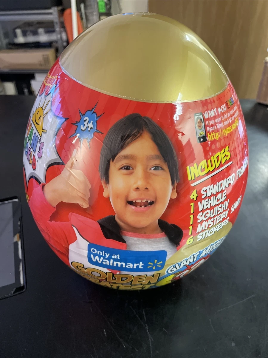 Ryan's world giant golden egg discount