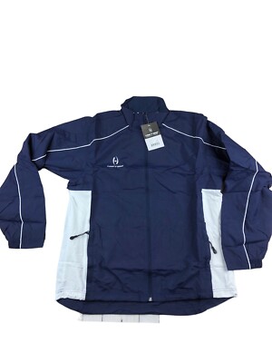 NWT! Harrow Sports Elite Top Navy White Jacket Spring Jacket Full Zip Size Small