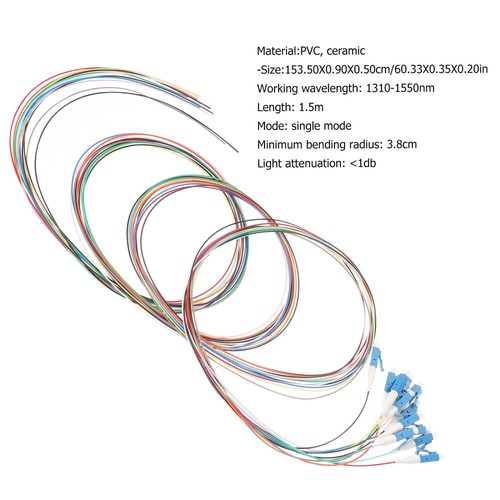 Optical Fiber Tail Communication System Pigtail Low Insertion Loss - Afbeelding 4 van 11