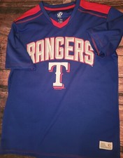 Dynasty Mens Shirt Texas Rangers Size Large Lg Baseball