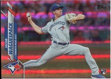 JACOB WAGUESPACK 2020 Topps Seies 1 RAINBOW FOIL - TORONTO BLUE JAYS - #169