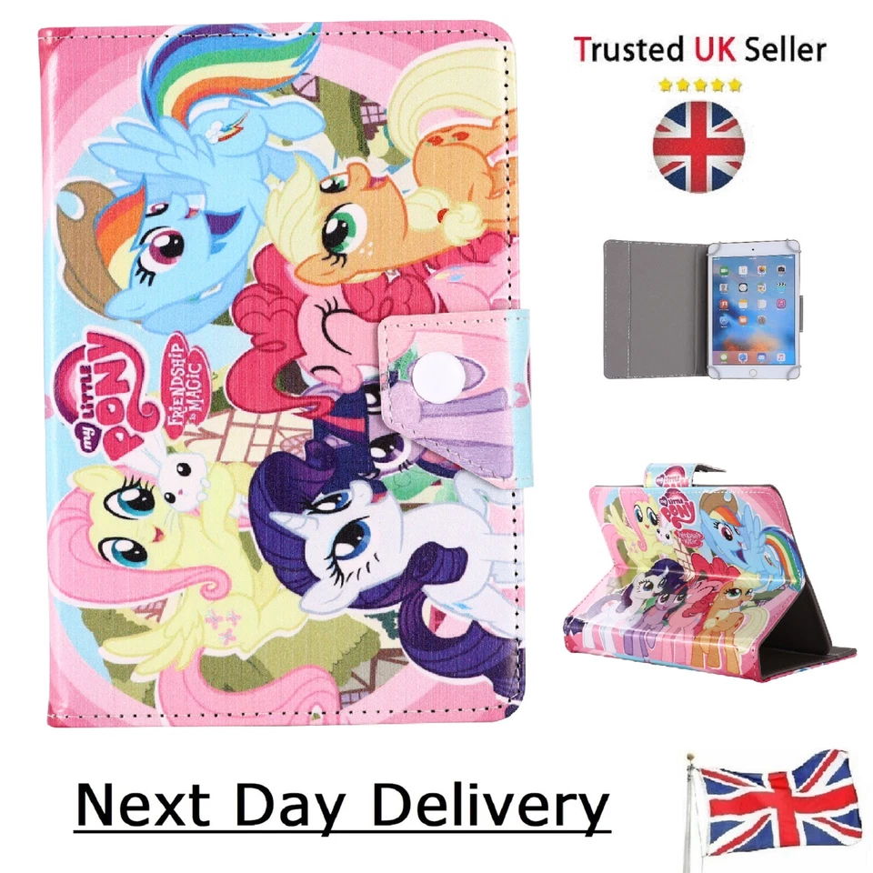 case for Samsung Galaxy Tablet Models Unicorn ~My Little Pony stand-up tab cover - Image 2 of 4