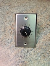 VINTAGE ATLAS SOUND STAINLESS ATTENUATOR VOLUME CONTROL ET-10A