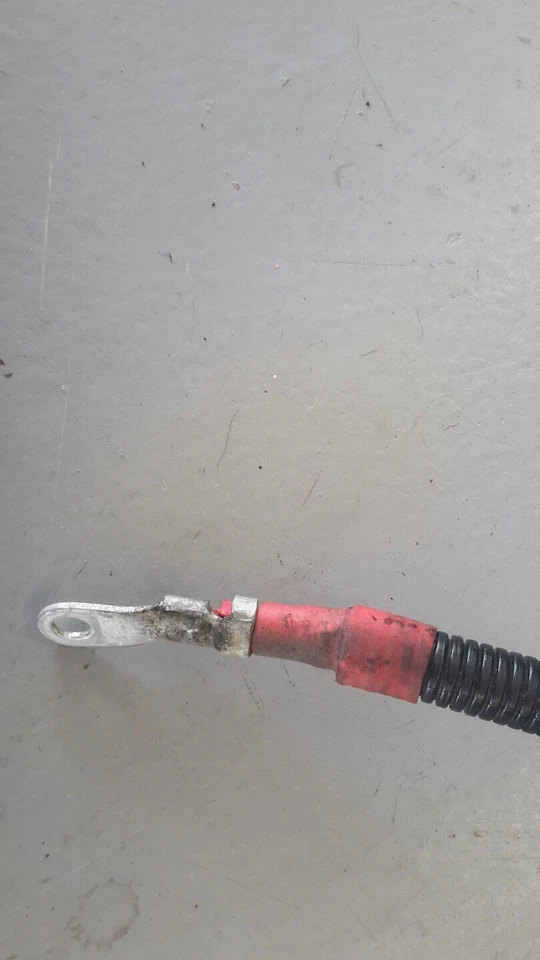 2004-2007 BMW 525i 525xi 530i 530xi генератор переменного тока аккумулятор кабель питания 7543298 - Изображение 3 из 4