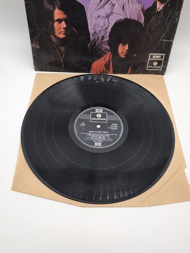 DEEP PURPLE Shades Of Deep Purple EMI-PARLOPHONE LP VG uk Vinyl - Picture 4 of 8