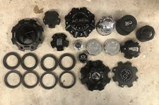 LOT Aftermarket center hub cap TRUCK Fuel Pro Comp Moto Metal Prova XD lorenzo