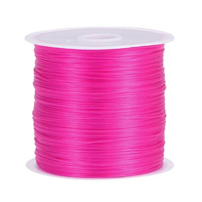 Elastische Kordel Zum Selbermachen Dehnbare Schnur Faden Seil Basteln Draht, Rose Rot
